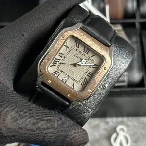 Cartier Santos ( White Dial )
