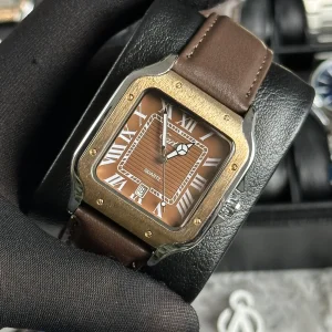 Cartier Santos ( Brown Dial )